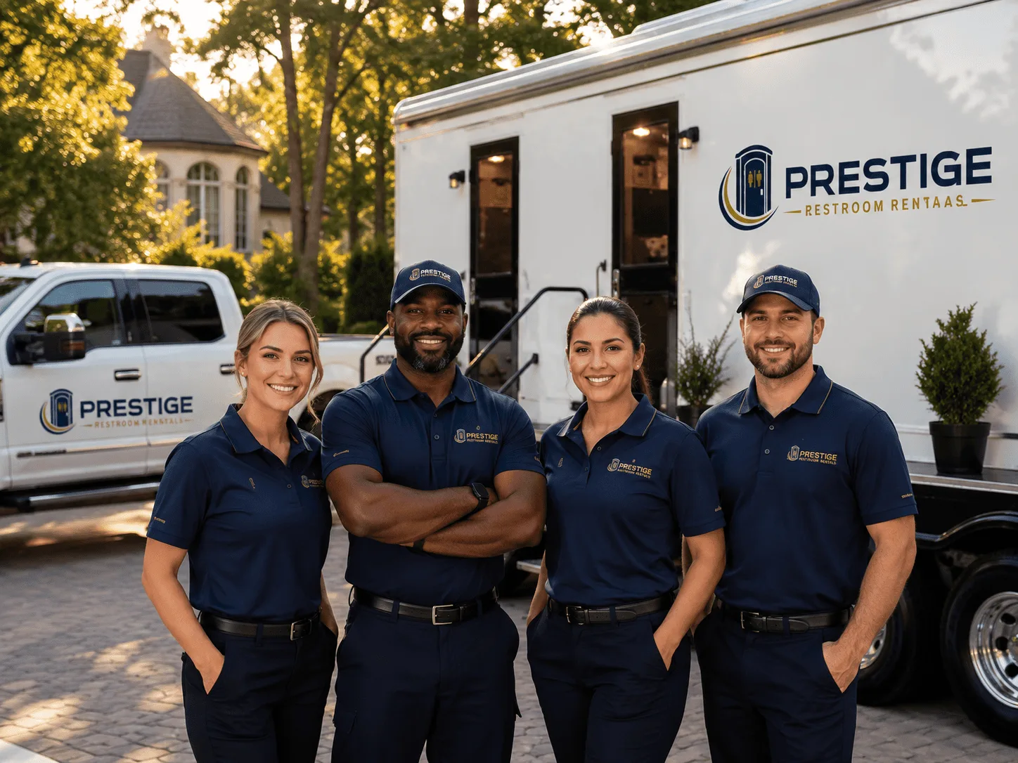 Trusted Luxury Portable Restrooms company in Byron, IL
